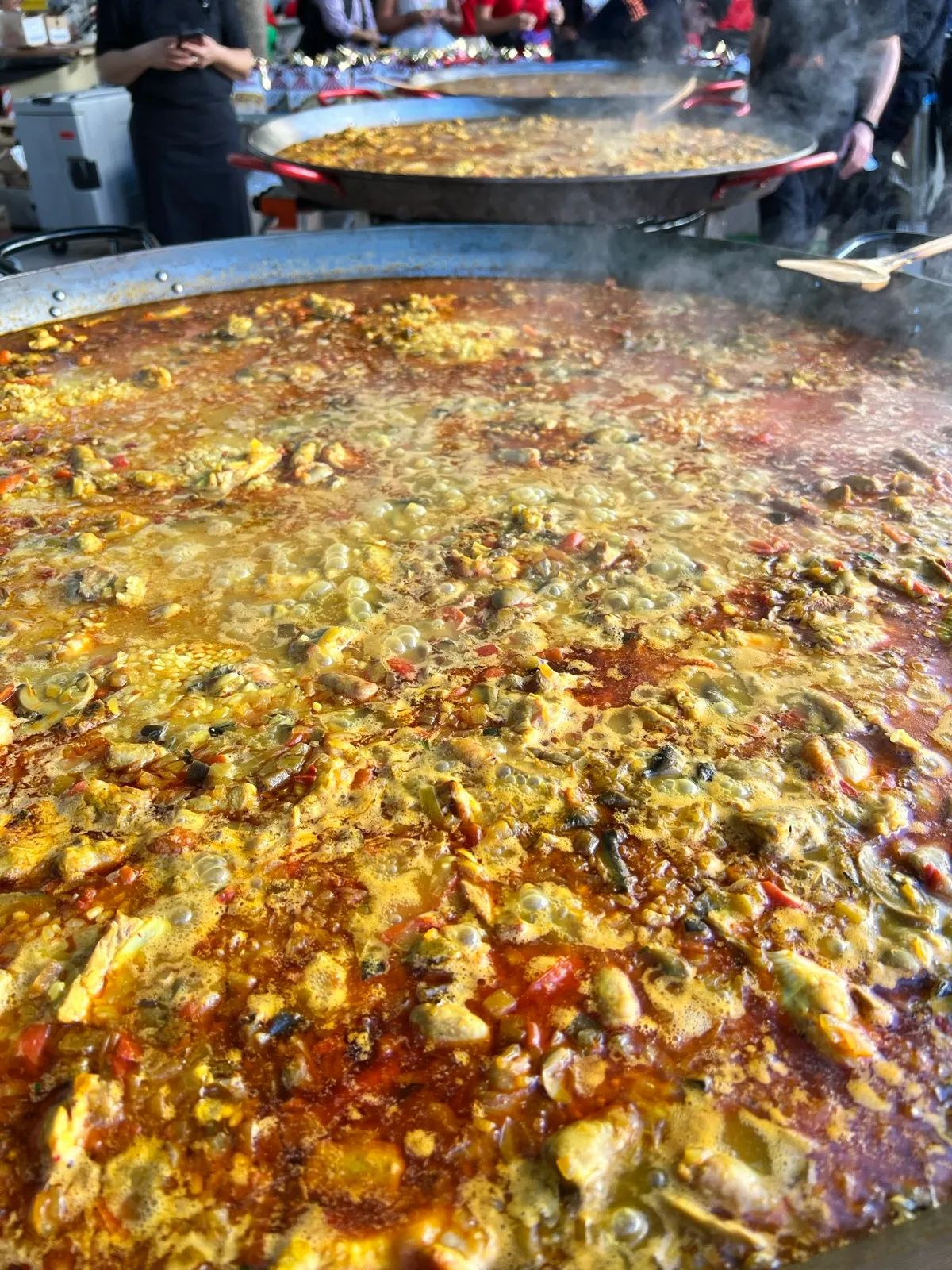 Arròs de tros elaborat in situ - August Càtering